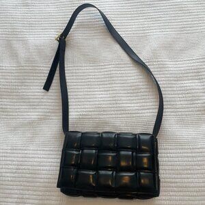 Braided Leather Cassette Bag
